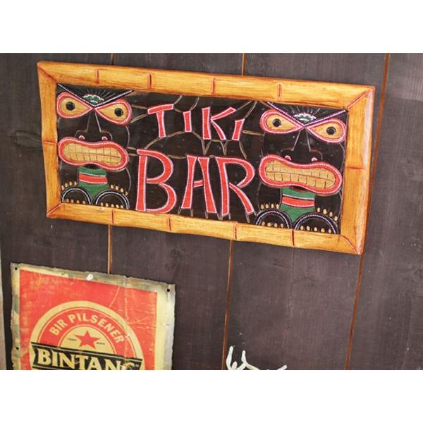 TIKI BAR ハワイアン雑貨 壁掛け ティキ像 ハワイ ティキ ポリネシアン