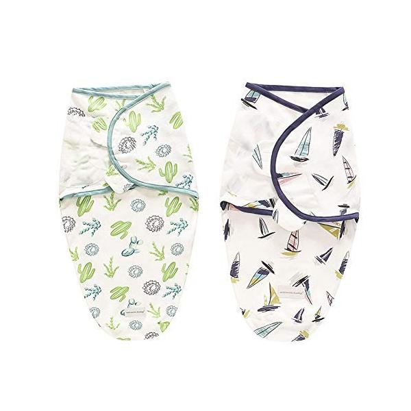 おくるみ ベビーブランケット 赤ちゃん ベビー 寝袋 パジャマ 春 夏 秋 コットン 出産祝い 綿100 柔らかく お昼寝 0 6ヶ月前後 Domicimm Fr