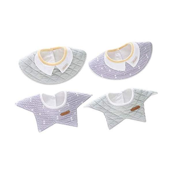 Xiaohawangベビーよだれかけ ビブ スタイ 100 純綿 360 回転 防水裏地 かわいい 前掛け 唾液タオル 女の子 男の子 0 Visiomed Co Za