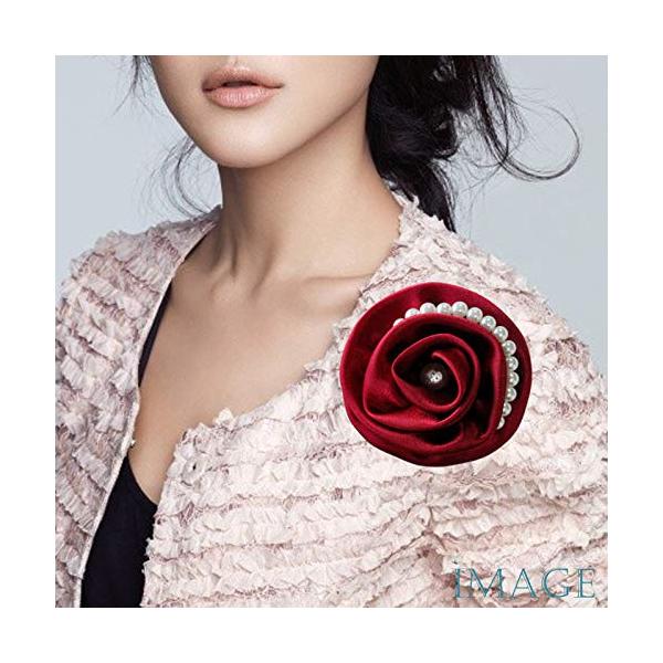 コサージュ 薔薇 入学式 コサージュ フォーマル 2way ばら 花 ヘッドドレス 卒業式 コサージュ結婚式 髪飾り Fh7007wn Www Legheleggere Com