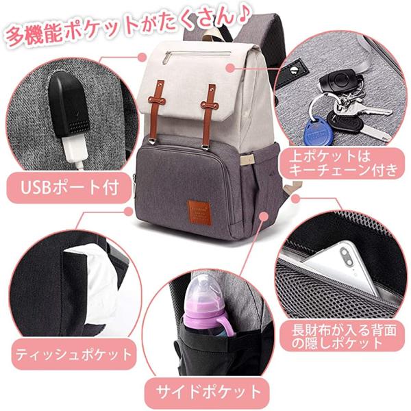 Honey Blue マザーズバッグ リュック マザーズリュック ママバッグ メンズ レディース 軽量 大容量 おしゃれママの負担を軽くする Archangelbrow Com