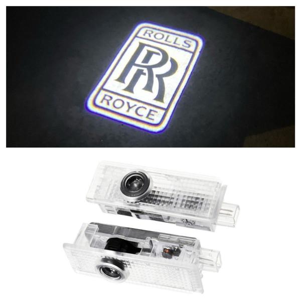Rolls royce LED HD ロゴ NEWタイプ プ プロジェクター ドア カーテシ ランプ ロールス ロイス Cullinan Phantom Wra