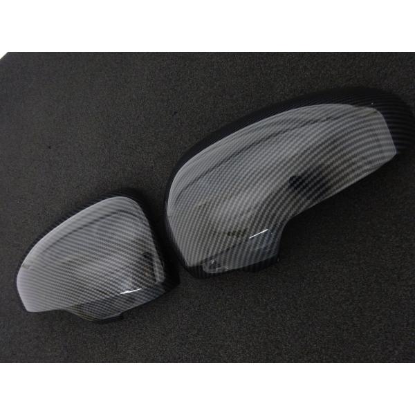 スポーティ全開? カーボン ルック ドアミラー カバー ラクティス NSP120 NSP122 NCP120 NCP125 NCP122 X G S レピス V