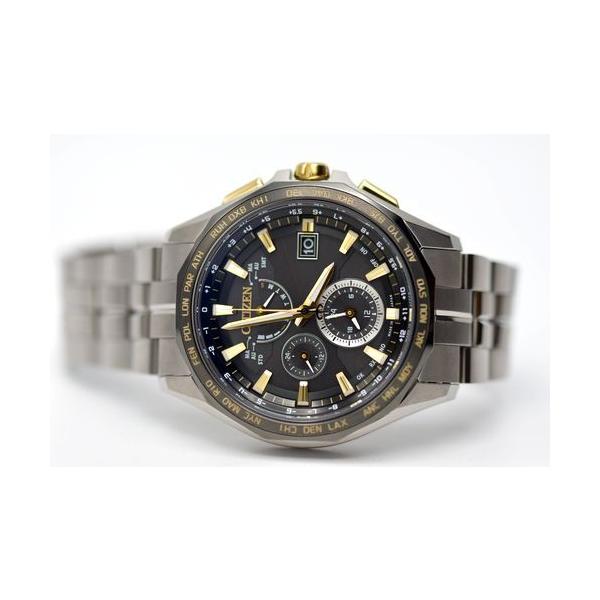 CITIZEN　ATTESA　エコドライブ　AT9095-50E　チタン ATTESA（CITIZEN） シチズンアテッサダブルダイレクトチタンメンズ