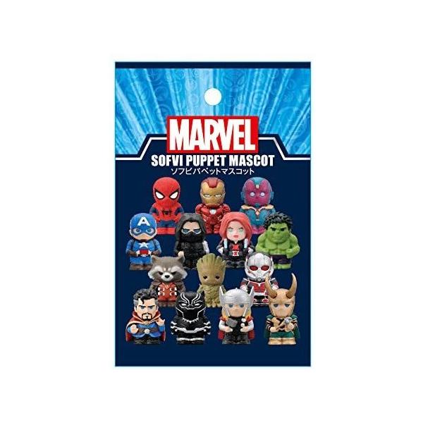 マーベル ソフビパペットマスコット BOX商品 1BOX=14個入り、全