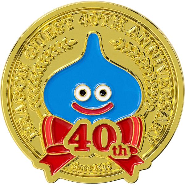 予約 ドラゴンクエスト 40周年記念ピンズ ※11月下旬発売予定