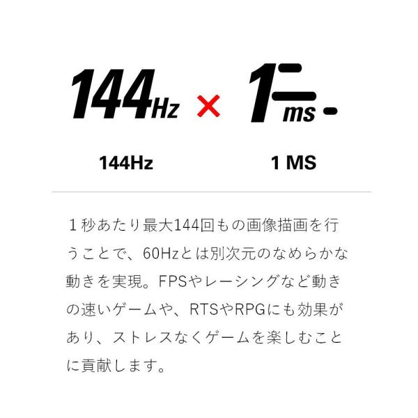 Aoc ゲーミング モニター Agon G2590px 11 Dp 1 144hz 1ms Hdmi 2 Tnパネル 送料無料カード決済可能 24 5インチ