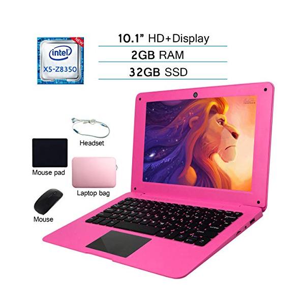 超軽量pc ノートパソコン 持ち運び便利 0 8kg超薄軽量高性能ノートパソコン10 1インチ 高速静音cpu 搭載 5時間長時間駆動バッテリー付き メモリ2gb 倉庫 無線lan