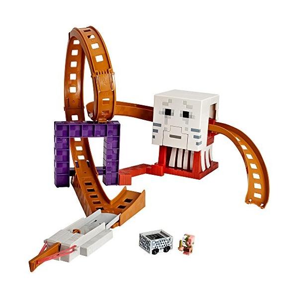Hot Wheels Minecraft Ghast Attack Track Play Set ホット