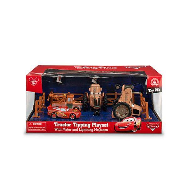 disney tractor tipping playset