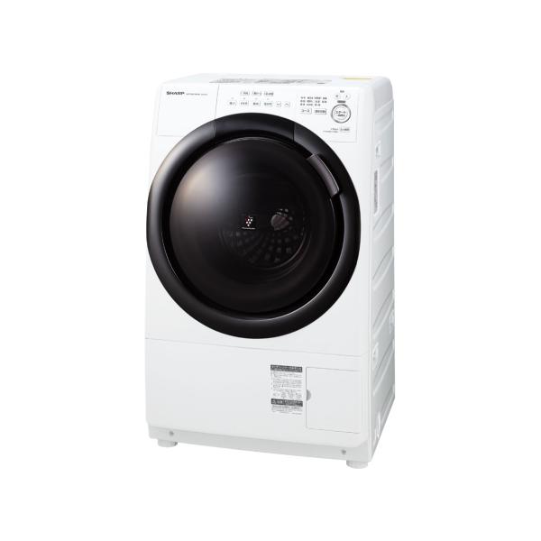 SHARP（シャープ） ES-S7G-WL [クリスタルホワイト] 大型配送商品