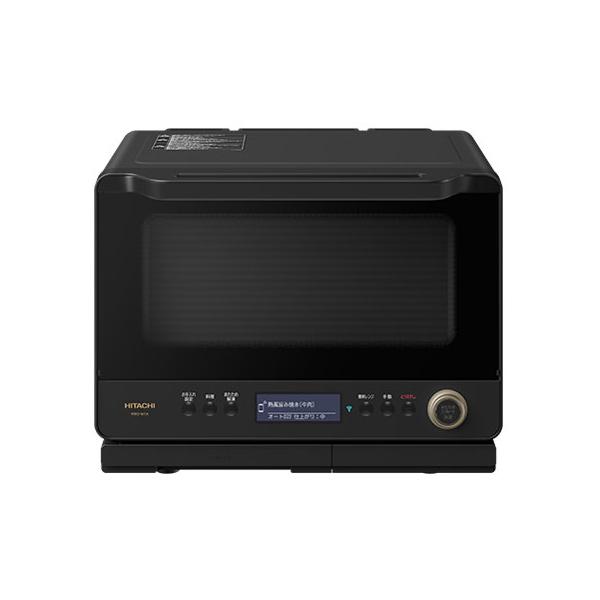 極美品✨HITACHI ヘルシーシェフ MRO-W1A　オーブンレンジ　ブラック 日立（HITACHI） オーブンレンジ ヘルシーシェフ 30L MRO-W1A W 電子レンジ・オーブン