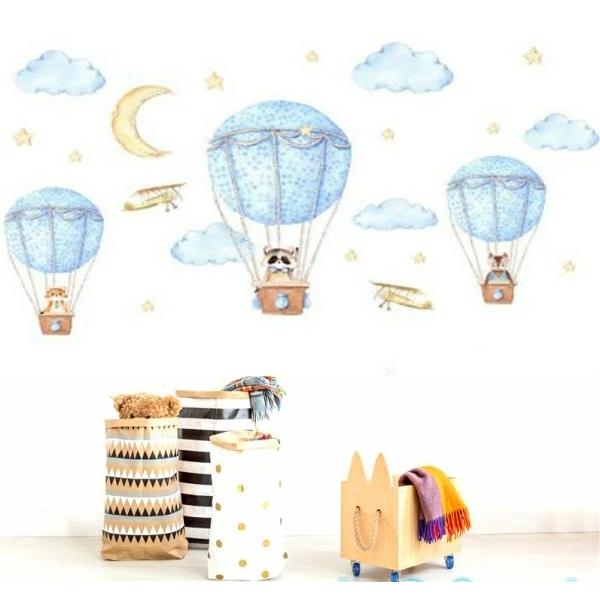 ウォールステッカー 子供部屋 動物 おしゃれ かわいい ウォールシール トイレ 猫 壁紙 風景 窓 アニマル 動物園 癒し系 気球 バルーン 風船 星 月 Vr Vr Value Deco Park 通販 Yahoo ショッピング