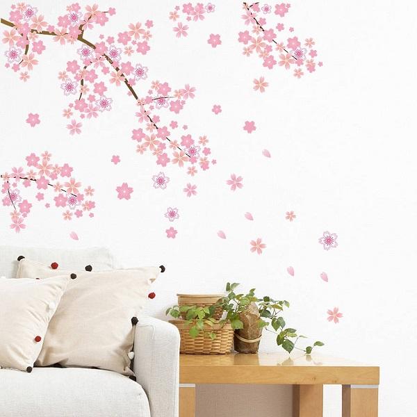 ウォールステッカー 花 木 植物 桜 さくら サクラ 壁シール 春 おしゃれ トイレ 壁紙 北欧 キッチン 正月 和室 葉 窓 ガラス 花びら 玄関 和柄 ピンク Vr Vr Value Deco Park 通販 Yahoo ショッピング