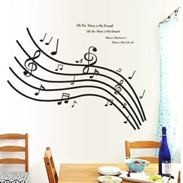 ウォールステッカー 子供部屋 おしゃれ 女の子 男の子 音楽 ステッカー ピアノ シール 音譜 インテリア 音符 楽譜 譜面 ソング 英字 音楽室 知育 Vr Vr Value Deco Park 通販 Yahoo ショッピング