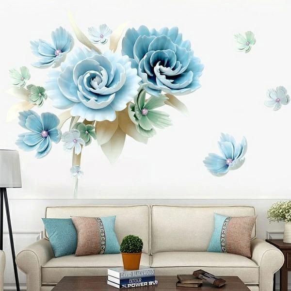 ウォールステッカー 植物 花 木 北欧 おしゃれ 薔薇 シール カフェ モダン 2枚入り 高級感 大きな花 バラ インテリア 壁 ステッカー 花壇 森 緑 玄関 Vr Vr Value Deco Park 通販 Yahoo ショッピング
