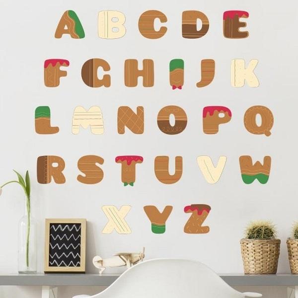 ウォールステッカー 英語 英字 クリスマス アルファベット インテリアシール 名前 苗字 シール 数字 記号 矢印 英文字 文字 キッチン トイレ カフェ Vr Vr Value Deco Park 通販 Yahoo ショッピング
