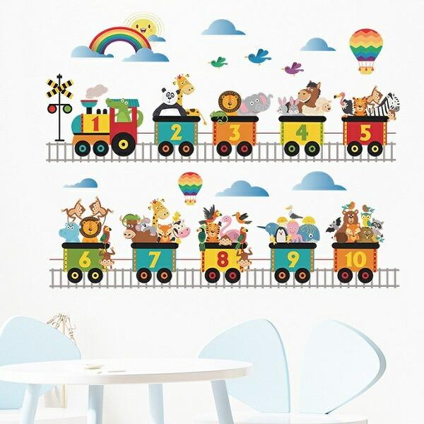 ウォールステッカー 動物 子供部屋 ステッカー トイレ 電車 ゾウ ぞう きりん 鳥 女の子 男の子 猿 線路 旗 雲 風船 バルーン 虹 誕生日 遮断機 Vr Vr Value Deco Park 通販 Yahoo ショッピング