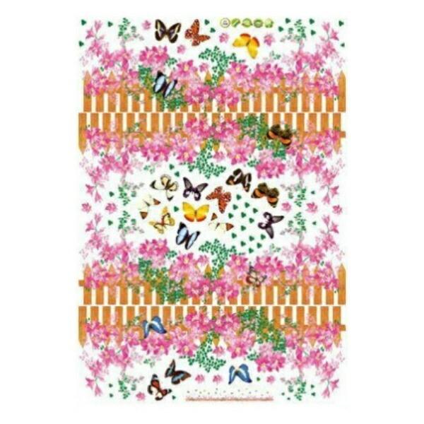 ウォールステッカー 花 蝶 植物 おしゃれ フラワー 壁紙シール 風景 カフェ モダン 窓 フェンス かわいい はがせる 木 北欧 景色 ピンク 紫 ちょうちょ Vr0381 Vr0381 Value Deco Park 通販 Yahoo ショッピング