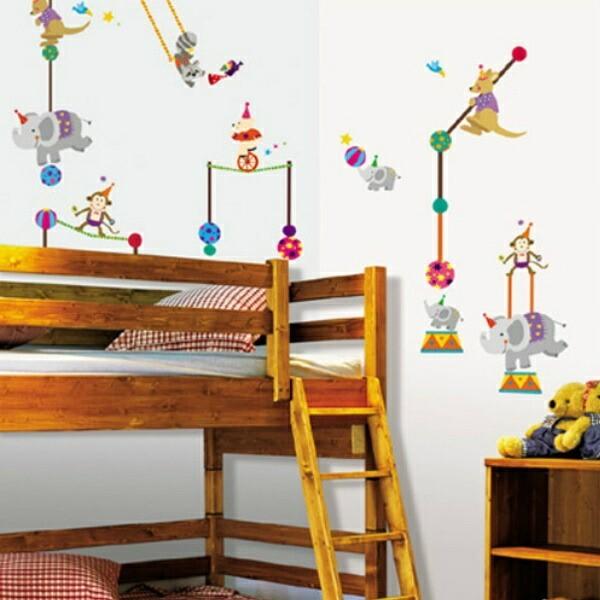 ウォールステッカー 動物 子供部屋 子供 サーカス 壁シール アニマル 子ども 女の子 男の子 インテリア かわいい シール 窓 鏡 大きい キャラクター Vr0657 Vr0657 Value Deco Park 通販 Yahoo ショッピング
