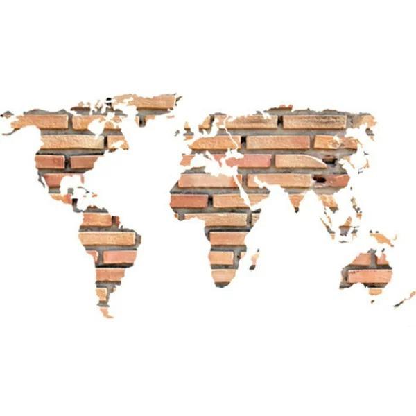 ウォールステッカー 世界地図 マップ Map 海 子供部屋 おしゃれ 宇宙 壁紙 風景 カフェ モダン シール 英字 景色 背景 レンガ 岩 地図 キッズ Sticker Vr0806 Vr0806 Value Deco Park 通販 Yahoo ショッピング