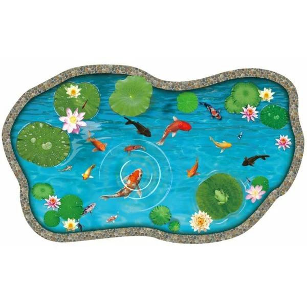 ウォールステッカー 池の鯉 魚 花 和風 アジアン 壁紙 蓮の花 蓮 蓮池 トイレ 和室 和柄 ウォールシール 床 シール おしゃれ 子供部屋 窓 Diy 蛙 Vr0866 Vr0866 Value Deco Park 通販 Yahoo ショッピング