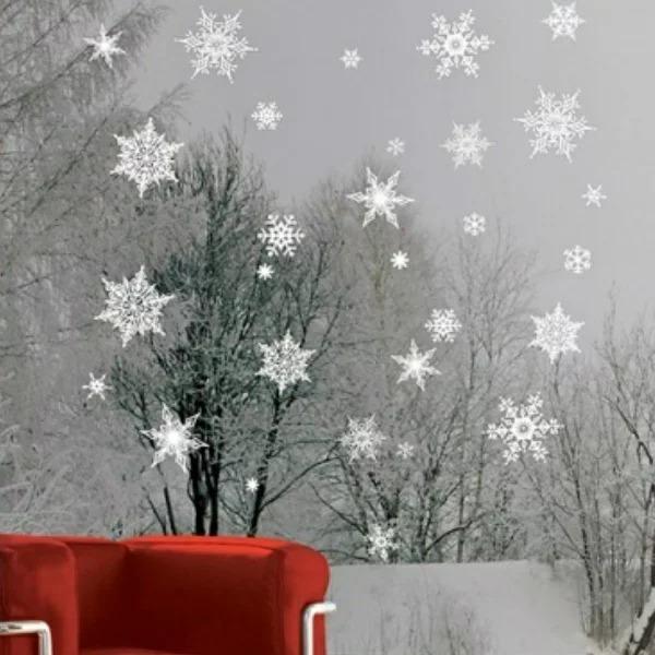 ウォールステッカー クリスマス サンタクロース クリスマスツリー 飾り トナカイ サンタ ウォールシール ホワイト 白 星 雪 キラキラ 窓 ガラス Vr0919 Vr0919 Value Deco Park 通販 Yahoo ショッピング