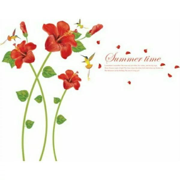 ウォールステッカー 花 おしゃれ ハイビスカス カフェ 海 植物 花びら カフェ モダン 南国 ビーチ 窓 鳥 花柄 夏 大きい ハワイ トロピカル 背景 Vr0938 Vr0938 Value Deco Park 通販 Yahoo ショッピング