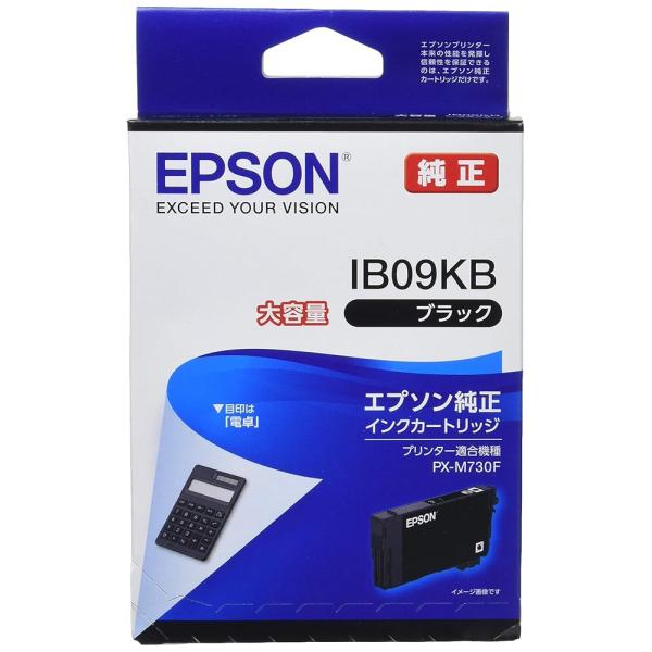 エプソン 純正 インクカートリッジ IB09KB ブラック 大容量インク