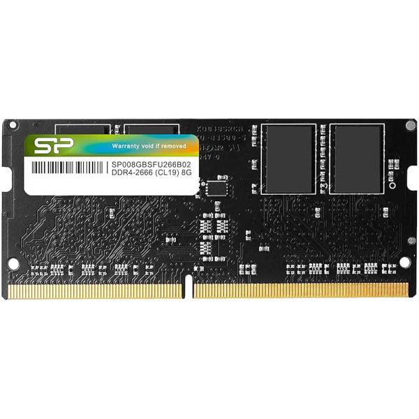 シリコンパワー ノートPC用メモリ DDR4-2666(PC4-21300) 8GB×1枚