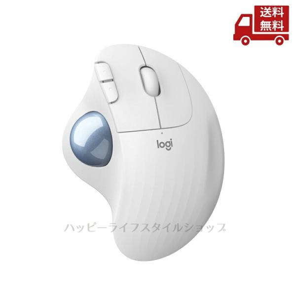 他サイト： ☆ ロジクール Logicool ワイヤレスマウス トラックボール 無線 M575OW Bluetooth Unifying 5ボタン 電池寿命最大24ケ月 M575 オフホワイト 国内正規品 送料無料の商品画像