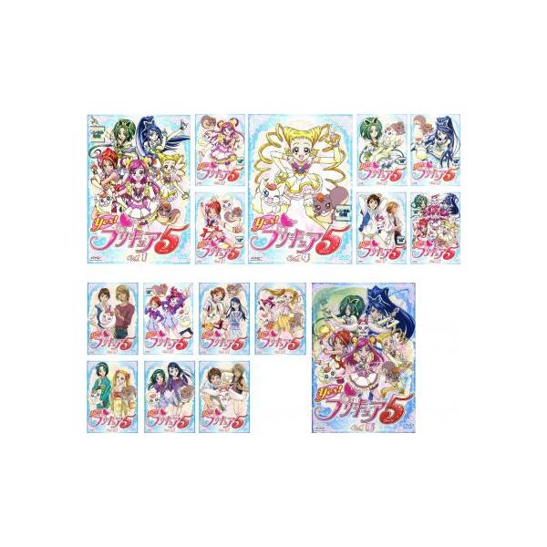Yes!プリキュア 5(16枚セット)第1話〜第49話 最終 レンタル落ち 中古