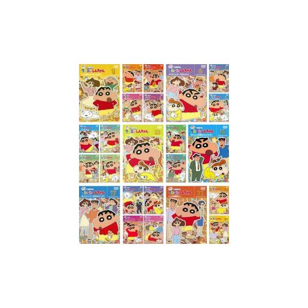 全巻セット【中古】DVD▼クレヨンしんちゃん TV版傑作選 第8期シリーズ(24枚セット) レンタル落ち 第8期7～12巻】クレヨンしんちゃん TV版傑作選 レンタル落ちDVD