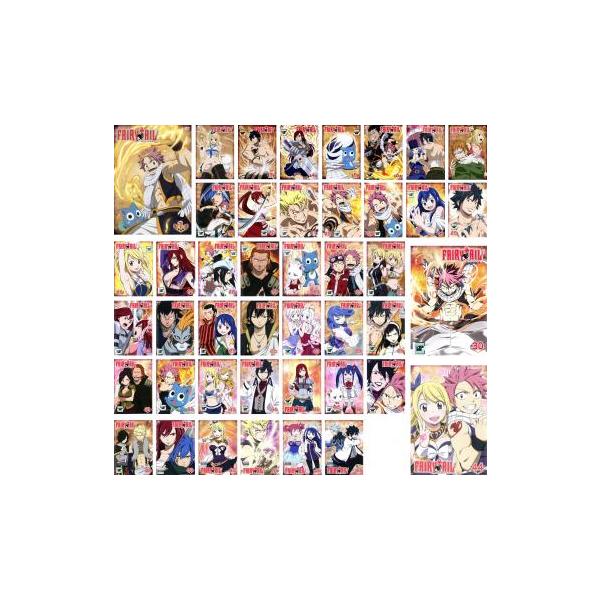 全巻セット【中古】DVD▼FAIRY TAIL フェアリーテイル(44枚セット)第1話～第175話 最終▽レンタル落ち FAIRY TAIL フェアリーテイル ディスクのみ 全44枚 第1話〜第175