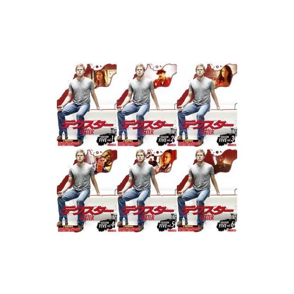 全巻セット【中古】DVD▼デクスター(48枚セット)シーズン1、2、3、4、5、6、7、ファイナル レンタル落ち デクスター シーズン5 全6枚 第1話〜第12話▽レンタル用 全巻