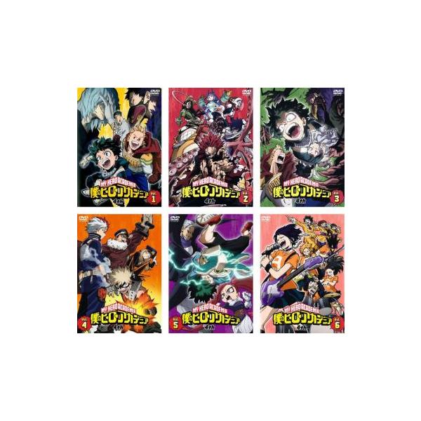僕のヒーローアカデミア 4th(6枚セット)第64話〜第88話 最終 レンタル落ち 中古 DVD 東宝