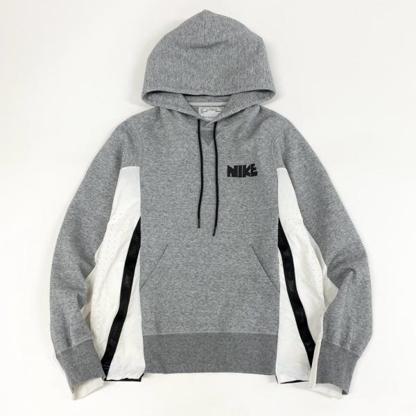 sacai - 21d6 NIKE × sacai ナイキ サカイ コラボ AS Unisex NRG HOODIE ドッキング プルオーバーパーカー フーディ CZ4695-063 XS グレー 21d6 NIKE × sacai ナイキ サカイ コラボ AS Unisex NRG HOODIE