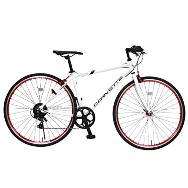 人気白 Chevrolet CHEVYシボレー 26型 シマノ18速 WHITE MTB 