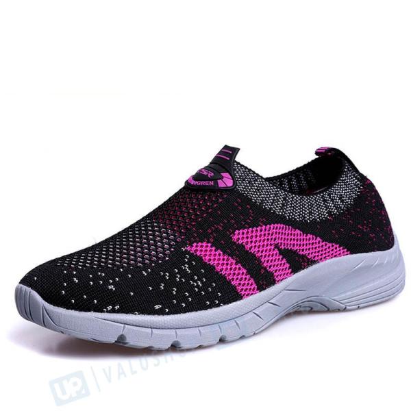 軽量 滑り止め 柔らかい 中高年 大注目 レディース 夏 通気 ランニング お母さん スニーカー 運動靴 旅行 運動