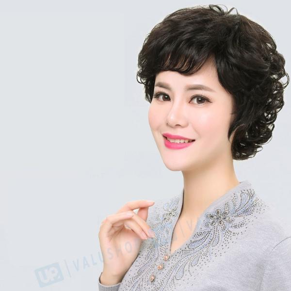 人毛ウィッグ 100 人毛 セール 特集 女性 かつら ママ 通気性いい オシャレ 若く見える 自然 軽い