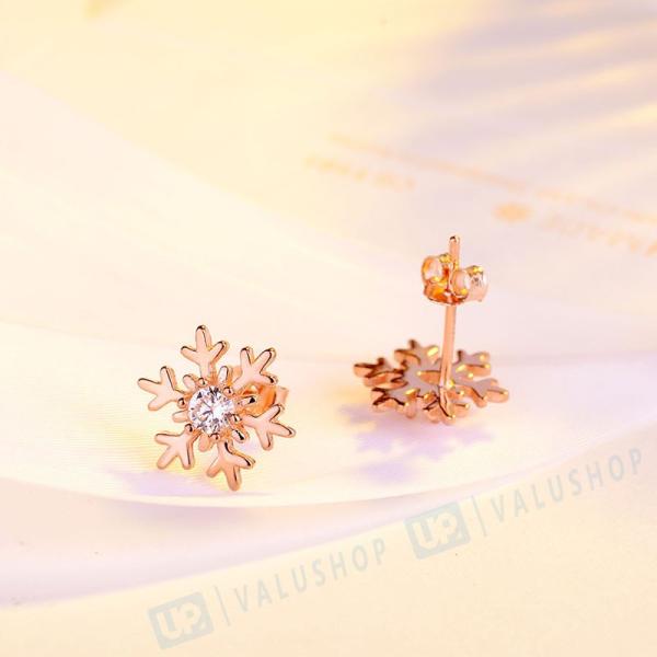 ピアス 雪花 無料サンプルok クリスマス レディース プレゼント 可愛い シンプル バレンタイン 韓国風