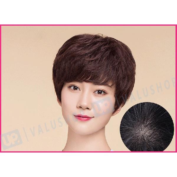 手織り 人毛ウィッグ レディース ショートカット 自然 オシャレ 軽い カツラ 通気性 Boisewomenrun Com