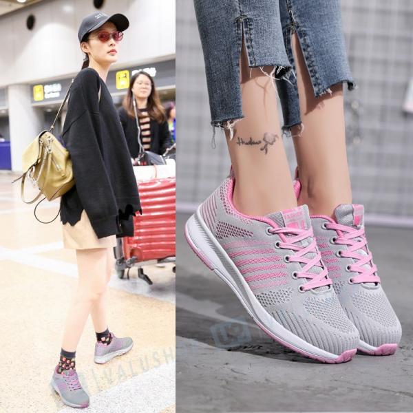 おしゃれ 走れる 靴 歩きやすい マーケット 秋新作 レディース 厚底 通学 スニーカー 通勤