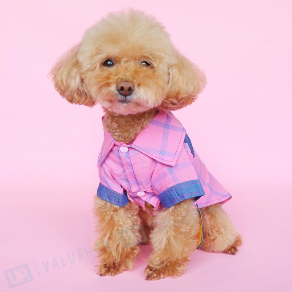 犬 服 犬服 小型犬 シャツ 半袖 つなぎ ペット服 ブルー ピンク かわいい おしゃれ 安全 散歩