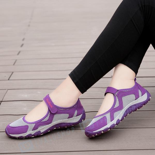 歩きやすい スニーカー まとめ買い特価 シューズ レディース 運動靴 中高年 靴 疲れない 滑り止め 旅行