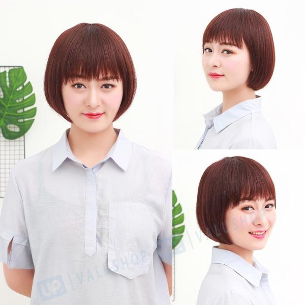 かつら 高品質新品 女性 ショートヘア Bobo頭 丸顔 真に迫っています 上品 自然 おしゃれ 人毛