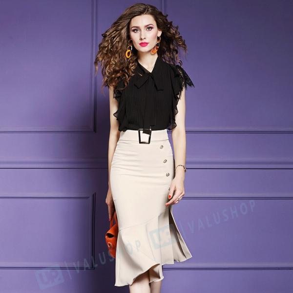 通勤 ワンピース 夏 レディース Ol 仕事 普段着 オシャレ 高級 Campusturkey Az