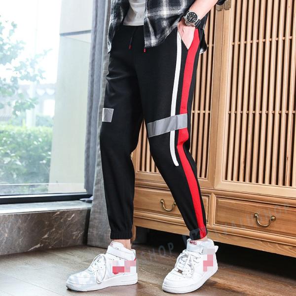 テーパードパンツ リブパンツ メンズ おしゃれ ボトムス カジュアルパンツ ロングパンツ 無地パンツ ズボン チノパン Campusturkey Az