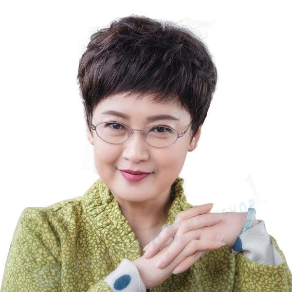 ショートヘア 丸顔 レディース プレゼント 人毛 通気 中高年 かつら 自然 おしゃれ Boisewomenrun Com