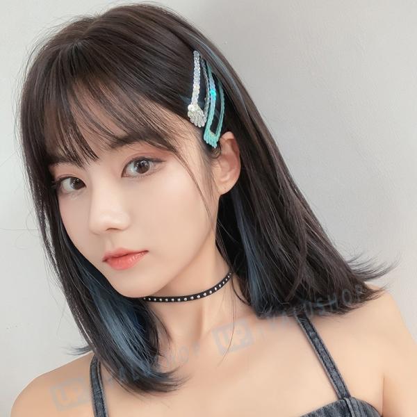 日本未発売 欧美風 オシャレ コスプレ 舞台 モデル セミロング ちょっと巻き髪 レディース カツラ